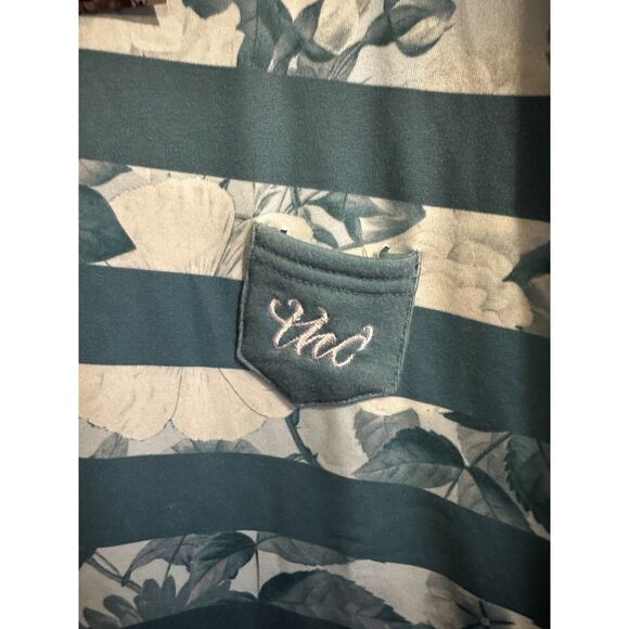 The Hideout Clothing Flower Era Striped Pullover Crewneck - Long Sleeve - NWT - Picture 7 of 7